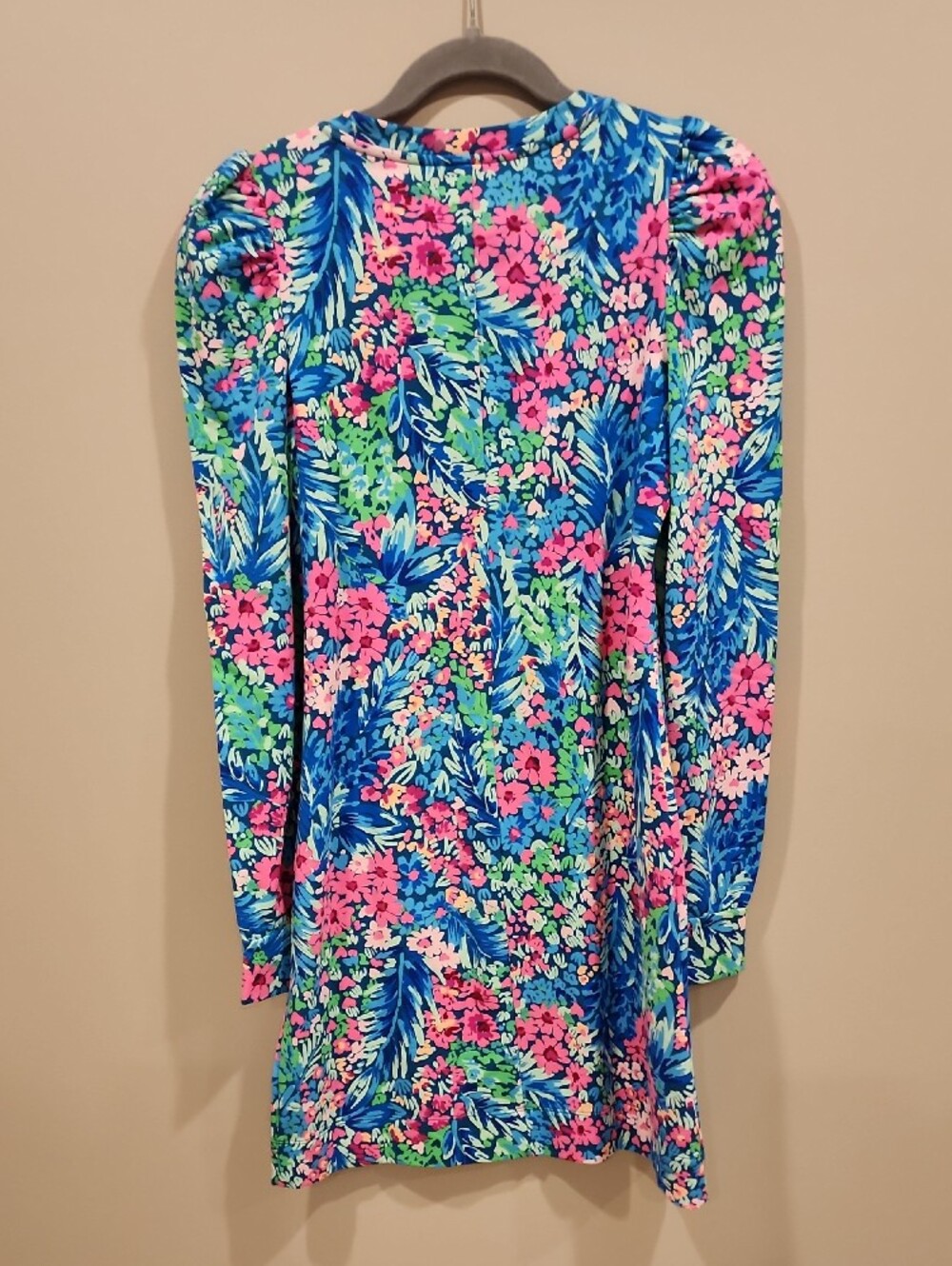NWT Lilly Pulitzer Multicolor Tropical-Print Dress, Size XS - Picture 3 of 3